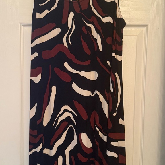 Chico's Abstract Patterned tank dress with Jacket - Picture 7 of 7